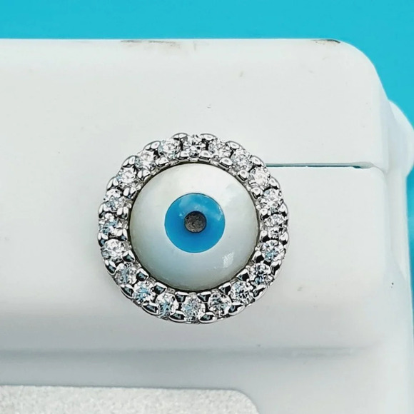 925 Sterling Silver CZ Beautiful Earrings for Women, 1USPAR4211 - Picture 9 of 11